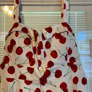 ModCloth Ixia 3X cherries print dress